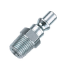 Tru-Flate 1/4 A Design x 1/4 MNPT Steel Plug (1/4)
