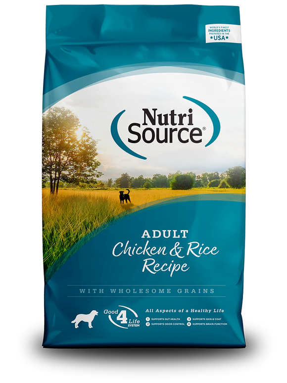 NutriSource® Adult Chicken & Rice Recipe (1.5 Lb)