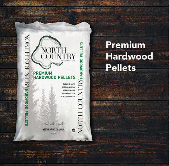 North Country Premium Hardwood Pellets (40 lb)