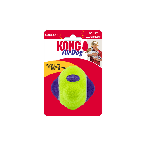 KONG AirDog Squeaker Knobby Ball  Dog Toy