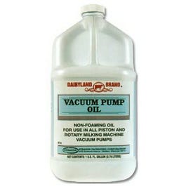 Vacuum Pump Oil For Milking Machines, 1-Gal.