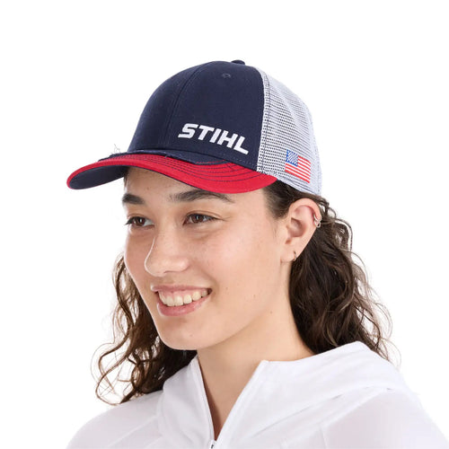 STIHL Patriotic Mesh Back Hat