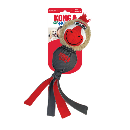 Kong Wubba Zoo Mandrill Dog Toy (Large)