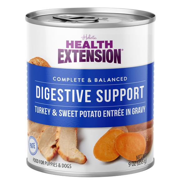 Health Extension Digestive Support, Turkey & Sweet Potato Entree in Gravy Dog Food