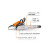 Stihl MS 182 Chainsaw 16