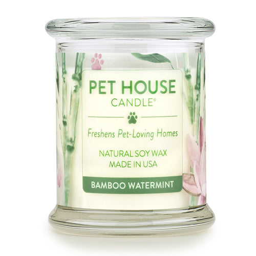 Pet House Candles Bamboo Watermint