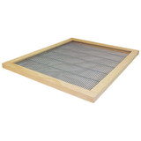 Mann Lake Wood Bound Metal Queen Excluder
