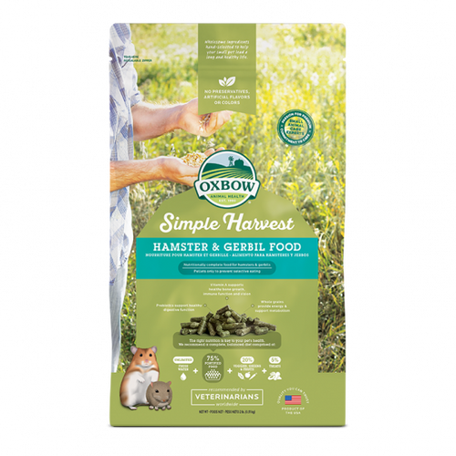 Oxbow Simple Harvest Hamster & Gerbil Food