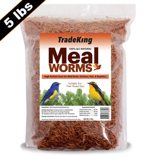 TradeKing Dried Mealworms (1 Lb)