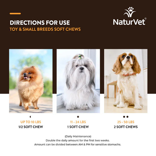 Naturvet Breed Specific Toy & Small Breed Dogs (60 Count)