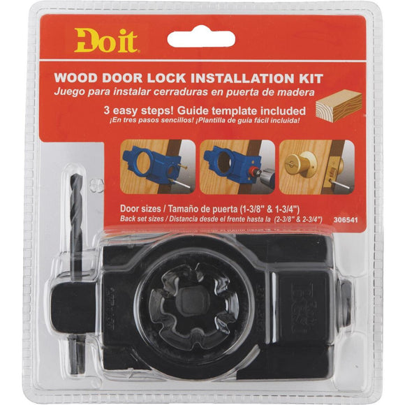 Do it Carbon Door Lock Installation Kit for Wood or Composite Doors