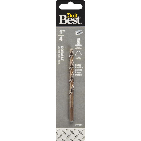 Do it Best 1/4 In. Cobalt Drill Bit