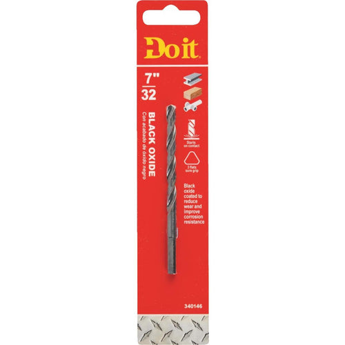 Do it 7/32 In. Black Oxide Drill Bit