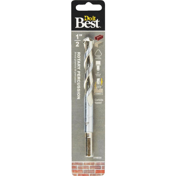Do it Best 1/2 In. x 6 In. Rotary Percussion Masonry Drill Bit