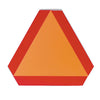 Safety Vehicle Emblem 16 In. x 14 In. Slow Moving Vehicle Emblem, Aluminum Sign