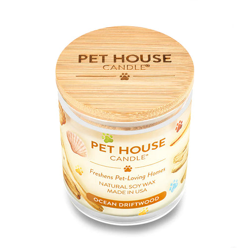 Pet House Ocean Driftwood Candle