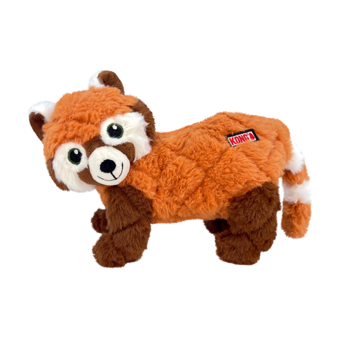 KONG Scampers Red Panda Dog Toy (Medium)
