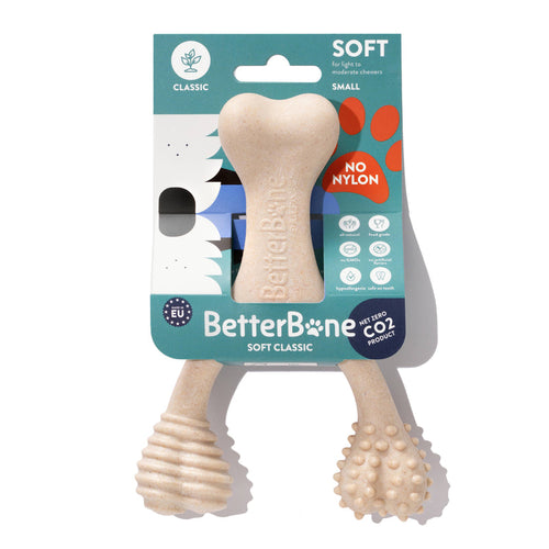 BetterBone Soft Dog Bone Chew Toy