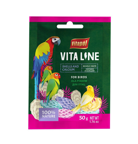 A&E Cage Vitapol Vitaline Shells and Linestone Supplement for Birds