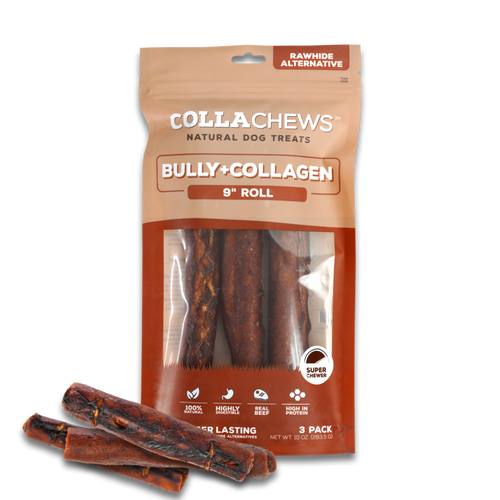 Collachews Bully Rolls Dog Treats