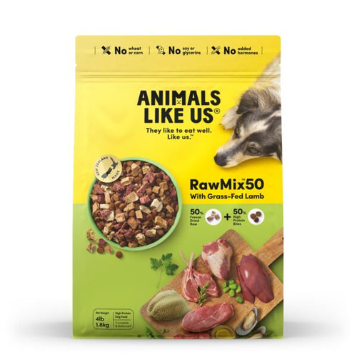 Animals Like Us RawMix50™ with Grass-Fed Lamb for Dogs (12 oz)