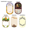 Mann Lake Large Oval Labels for Honey Bottles