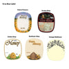 Mann Lake Bear Labels for Honey Bottles