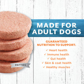 Nature's Variety Instinct Raw Longevity Adult Frozen Pollock Patties Dog Food