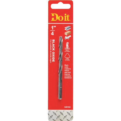 Do it 1/4 In. Black Oxide Drill Bit