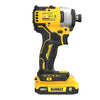 Dewalt ATOMIC™ 20V MAX* Brushless Cordless 1/4 in. Compact Impact Driver Kit DCF809D1