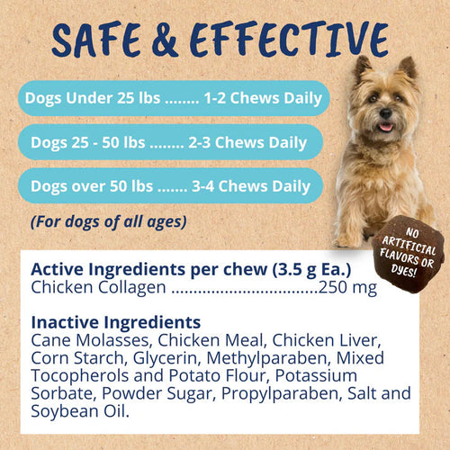 Under the Weather Collagen Chews for Dogs