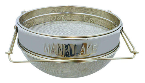 Mann Lake Stainless Steel Double Sieve
