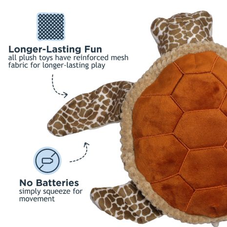 Tall Tails  Animated Sea Turtle Dog Toy