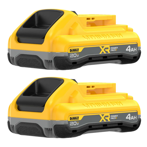 DeWalt 20V MAX* XR® 4ah Battery (2) Kit