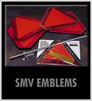 Safety Vehicle S276.8 Plastic Slow Moving Vehicle Emblem