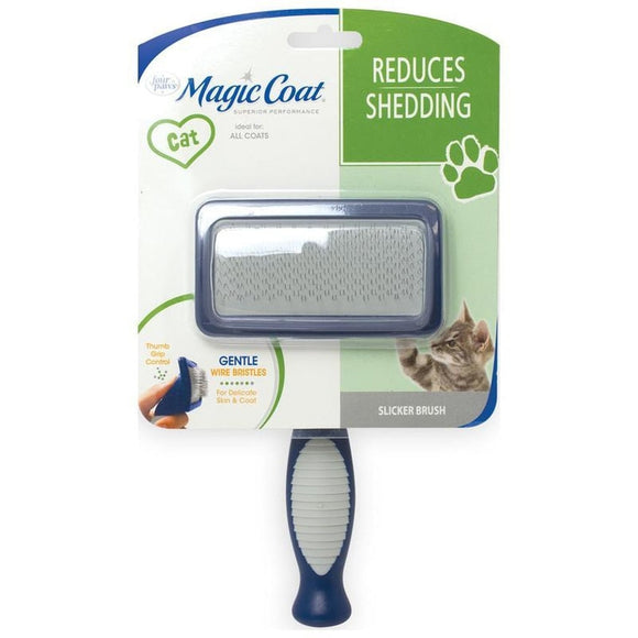 MAGIC COAT GENTLE SLICKER WIRE BRUSH FOR CATS (SM)