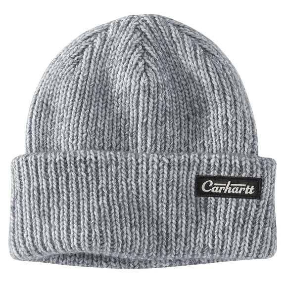 Carhartt Rib Knit Carhartt Patch Beanie (OS)