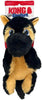 KONG Comfort Pups Low Stuffing Plush Fur and Crinkly Noise with Squeaker