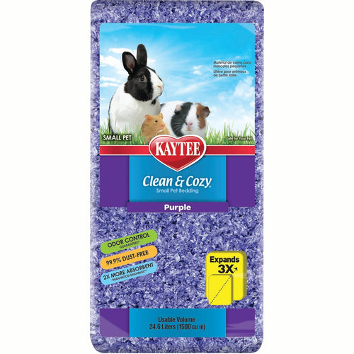 Kaytee Clean & Cozy Small Animal Bedding (24.6L (1500 CU IN), NATURAL)