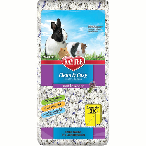 Kaytee Clean & Cozy Small Animal Bedding (24.6L (1500 CU IN), NATURAL)