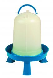 Double-Tuf Poultry Waterer with Legs (2 Gal)