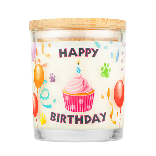 Pet House Happy Birthday Candle (9 oz)