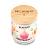 Pet House Happy Birthday Candle (9 oz)