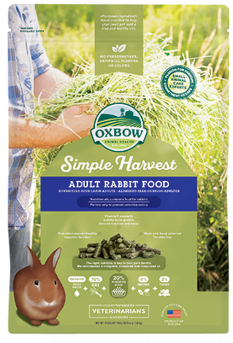 Oxbow Simple Harvest Adult Rabbit Food (4 Lb.)