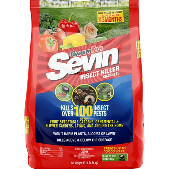 GARDENTECH SEVIN INSECT KILLER GRANULES (10 lbs)