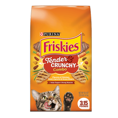 Purina Friskies Tender & Crunchy Combo Dry Cat Food