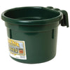 LITTLE GIANT PLASTIC HOOK OVER FEED PAIL (8 QT, GREEN)