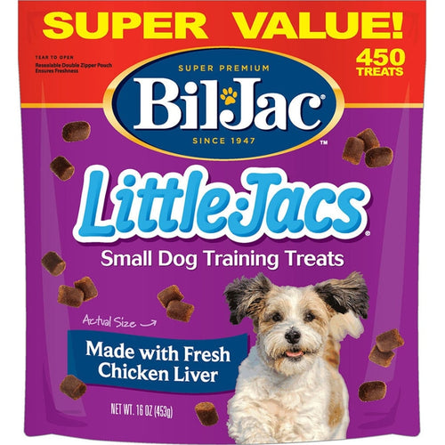 Bil-Jac Little Jacs Treats For Dogs (4 oz)