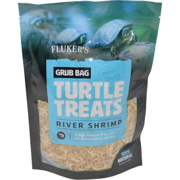 Fluker's River Shrimp Grub Bag Turtle Treat (6 OZ)