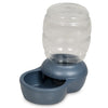 Petmate Replendish Waterer With Microban (Large- Gray)